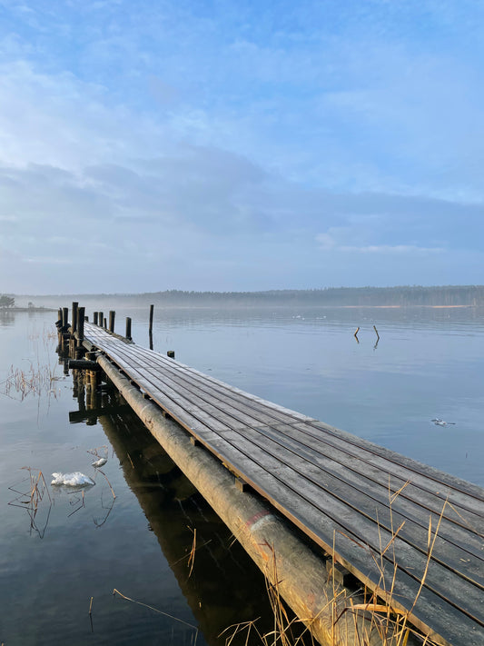 Brygga i Vänern
